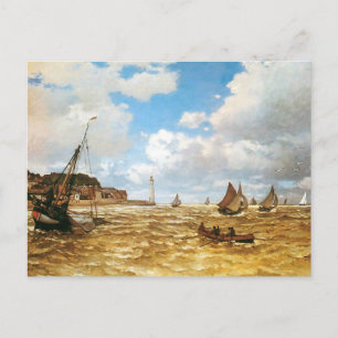 Claude Monet Mouth of the Seine Postcard