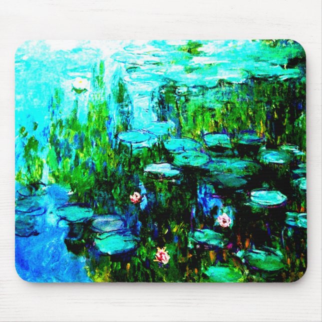 Claude Monet Nympheas Mouse Mat (Front)