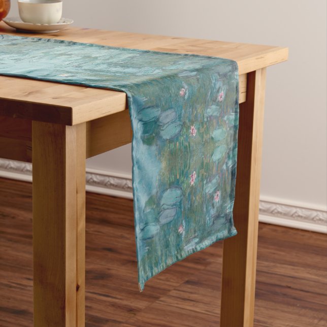 Claude Monet - Nymphéas - Water Lilies - Sea lions Long Table Runner (In Situ)