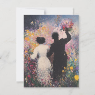 Claude Monet Oil Painting Vintage Postcard