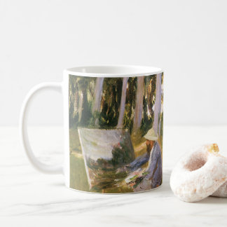 Claude Monet Painting, Edge of a Wood by Sargent Coffee Mug