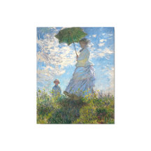 Claude Monet Painting of Lady with Parasol