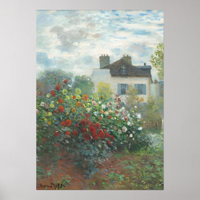 Claude Monet painting Poster (Front)