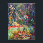 Claude Monet Painting Vintage Art Postcard<br><div class="desc">Claude Monet Painting Vintage Art Postcard</div>