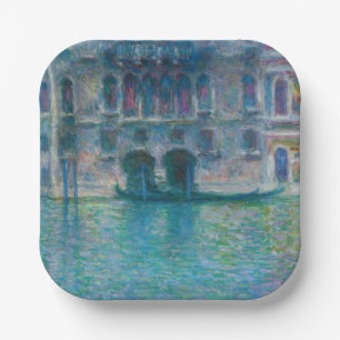 Claude Monet - Palazzo da Mula Paper Plate