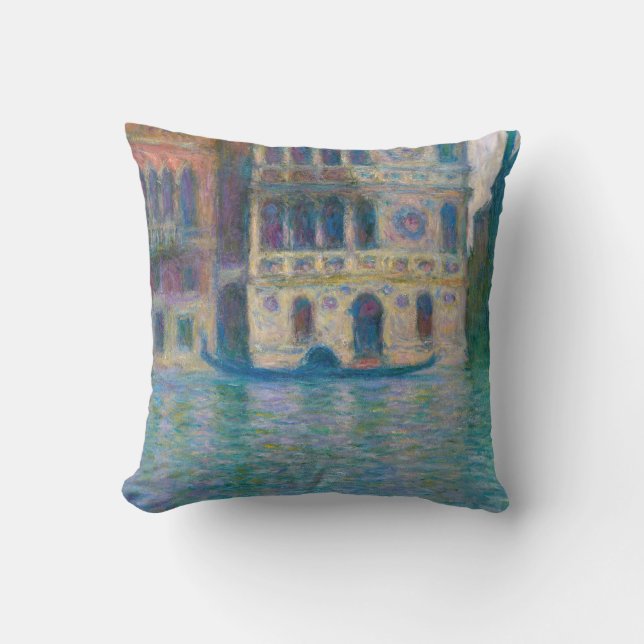 Claude Monet - Palazzo Dario Cushion (Front)