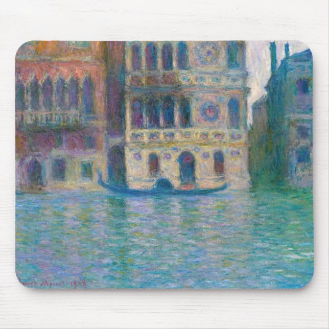 Claude Monet - Palazzo Dario Mouse Mat (Front)