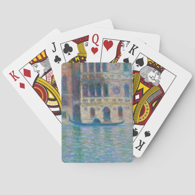 Claude Monet - Palazzo Dario Playing Cards (Back)
