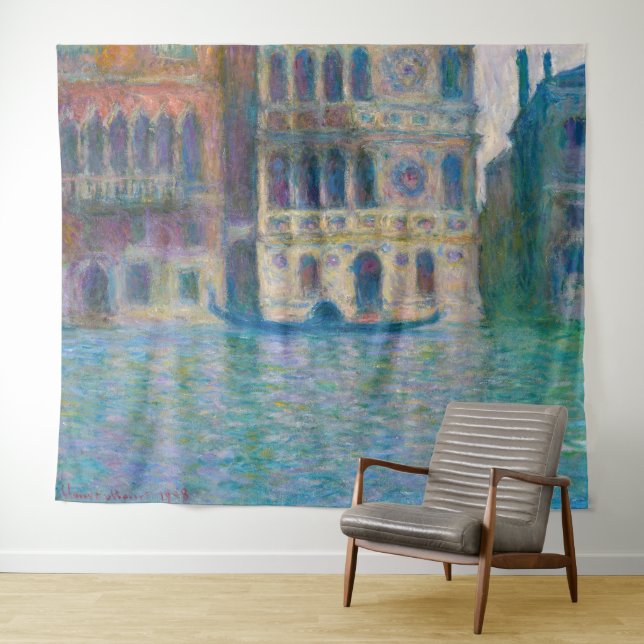 Claude Monet - Palazzo Dario Tapestry (In Situ (Horizontal))