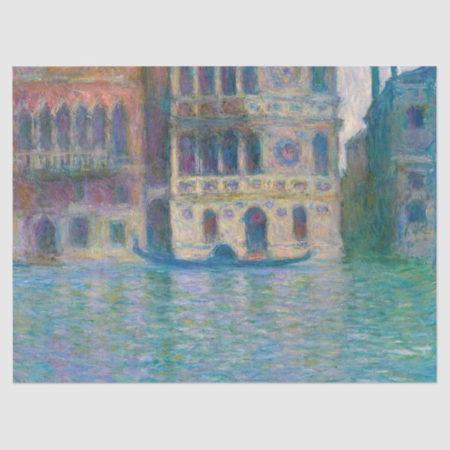 Claude Monet - Palazzo Dario Tissue Paper (Front)