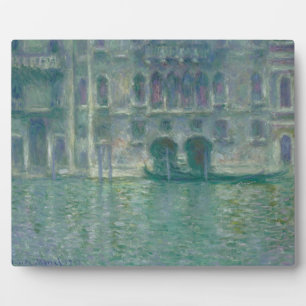Claude Monet Panoramic View of the Ile-de-France Plaque