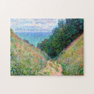 Claude Monet: Path at La Cavee Pourville Jigsaw Puzzle
