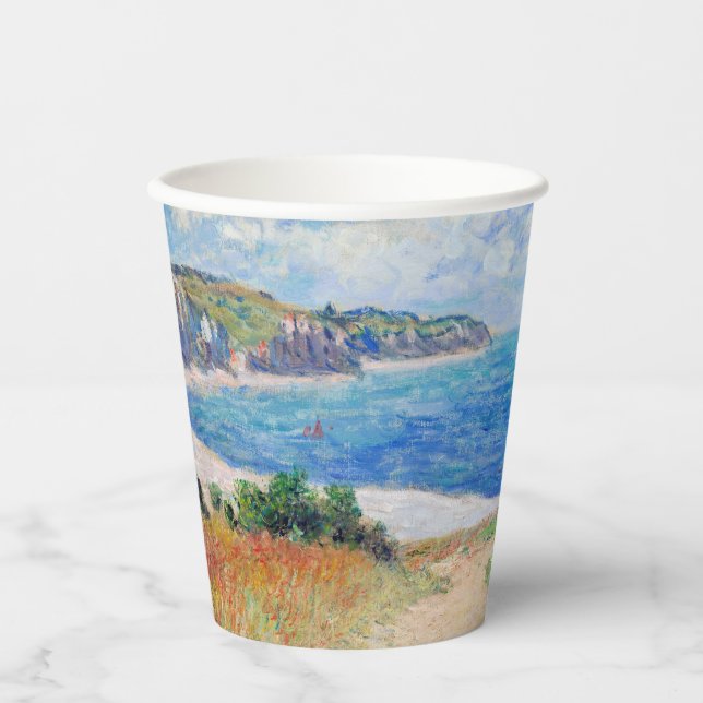 Claude Monet - Path in Wheat Fields at Pourville Paper Cups (Front)