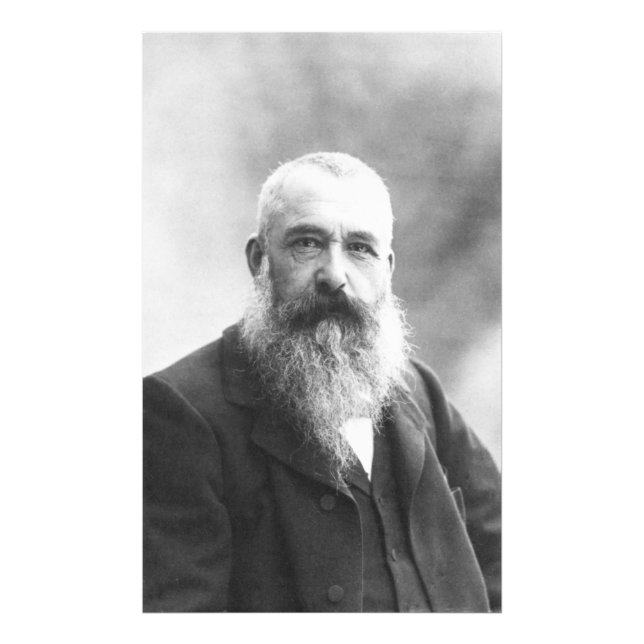 Claude Monet Photo by Felix Nadar in 1899 (Front)