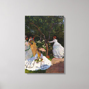 Claude Monet - Picnic Canvas Print