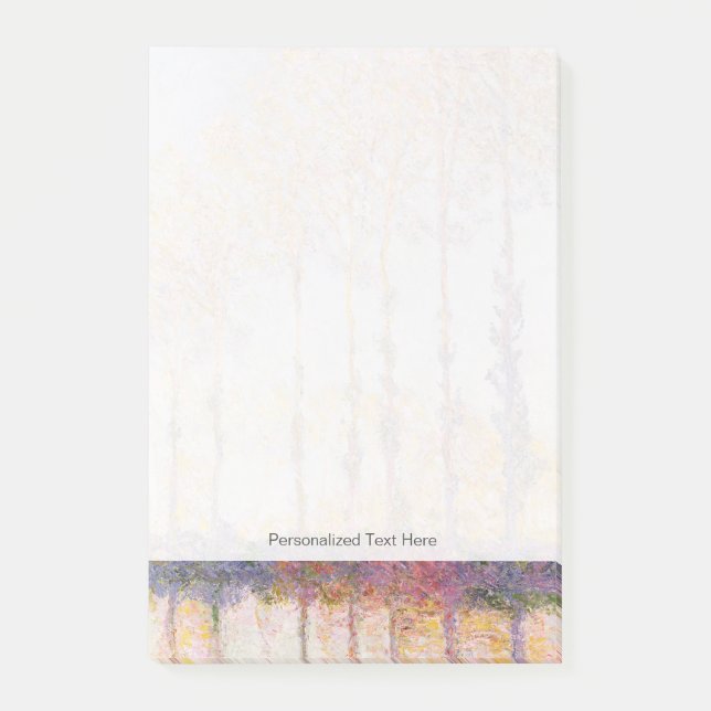Claude Monet | Poplars on the Banks of the Epte Post-it Notes (Front)