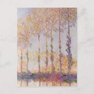 Claude Monet   Poplars on the Banks of the Epte Postcard