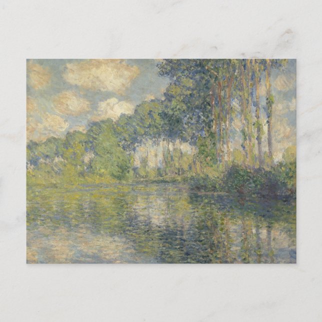 Claude Monet - Poplars on the Epte Postcard (Front)