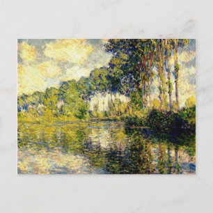 Claude Monet - Poplars on the Epte Postcard