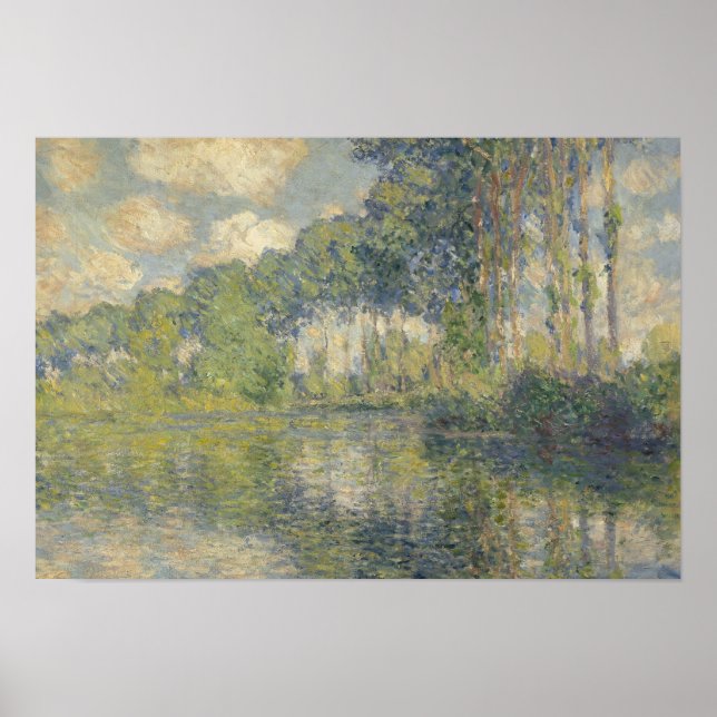 Claude Monet - Poplars on the Epte Poster (Front)