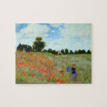 Claude Monet - Poppies Jigsaw Puzzle<br><div class="desc">Poppies by Claude Monet. Great painting titled Poppies,  made by Claude Monet.</div>