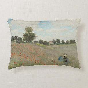 Claude Monet - Poppy Field Decorative Cushion
