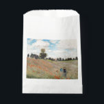Claude Monet - Poppy Field Favour Bags<br><div class="desc">Poppy Field / Wild Poppies,  near Argenteuil / Les Coquelicots - Claude Monet in 1873</div>
