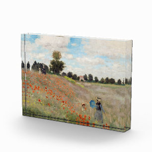 Claude Monet - Poppy Field Photo Block