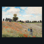 Claude Monet - Poppy Field Photo Print<br><div class="desc">Poppy Field / Wild Poppies,  near Argenteuil / Les Coquelicots - Claude Monet in 1873</div>