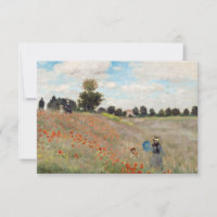 Claude Monet - Poppy Field