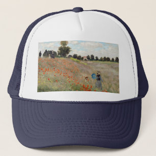 Claude Monet - Poppy Field Trucker Hat