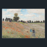 Claude Monet - Poppy Field Wrapping Paper Sheet<br><div class="desc">Poppy Field / Wild Poppies,  near Argenteuil / Les Coquelicots - Claude Monet in 1873</div>