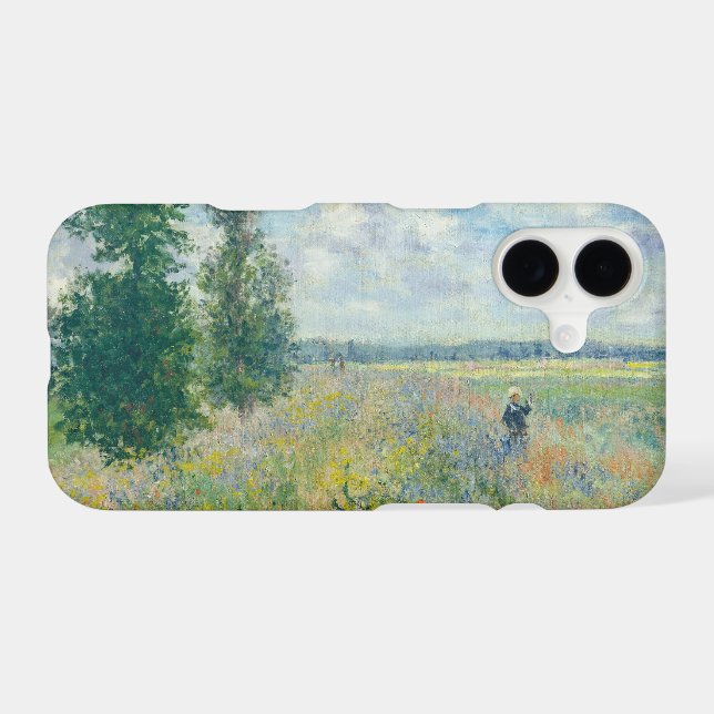 Claude Monet - Poppy Fields near Argenteuil (1875) (Back (Horizontal))