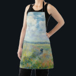 Claude Monet - Poppy Fields near Argenteuil (1875) Apron<br><div class="desc">Poppy Fields near Argenteuil - Claude Monet,  Oil on canvas,  1875</div>