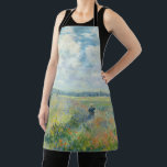 Claude Monet - Poppy Fields near Argenteuil (1875) Apron<br><div class="desc">Poppy Fields near Argenteuil - Claude Monet,  Oil on canvas,  1875</div>