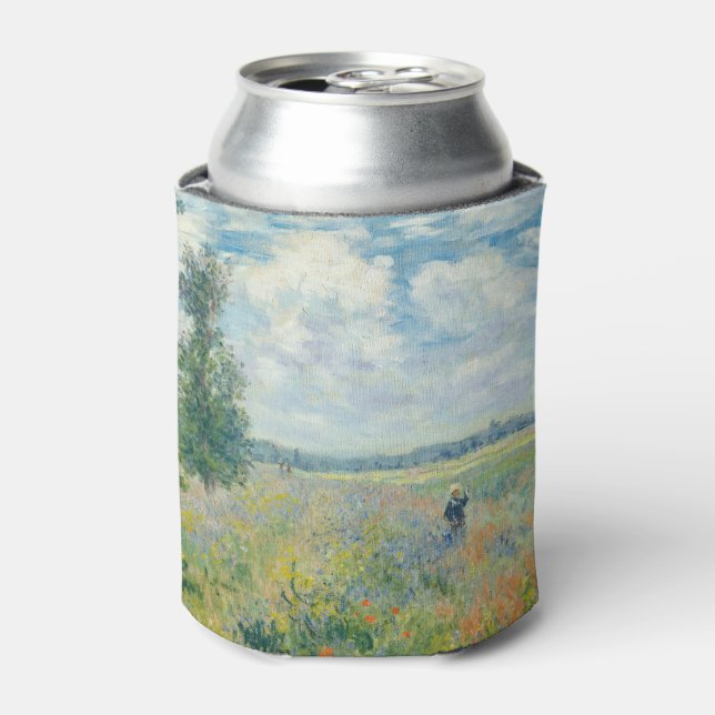 Claude Monet - Poppy Fields near Argenteuil (1875) Can Cooler (Can Front)