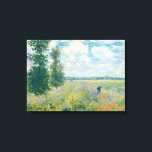 Claude Monet - Poppy Fields near Argenteuil (1875) Canvas Print<br><div class="desc">Poppy Fields near Argenteuil - Claude Monet,  Oil on canvas,  1875</div>