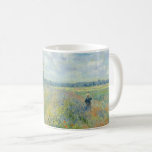 Claude Monet - Poppy Fields near Argenteuil (1875) Coffee Mug<br><div class="desc">Poppy Fields near Argenteuil - Claude Monet,  Oil on canvas,  1875</div>