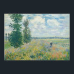 Claude Monet - Poppy Fields near Argenteuil (1875) Invitation<br><div class="desc">Poppy Fields near Argenteuil - Claude Monet,  Oil on canvas,  1875</div>