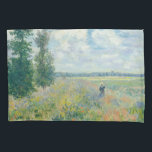 Claude Monet - Poppy Fields near Argenteuil (1875) Pillowcase<br><div class="desc">Poppy Fields near Argenteuil - Claude Monet,  Oil on canvas,  1875</div>
