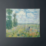 Claude Monet - Poppy Fields near Argenteuil (1875) Tapestry<br><div class="desc">Poppy Fields near Argenteuil - Claude Monet,  Oil on canvas,  1875</div>