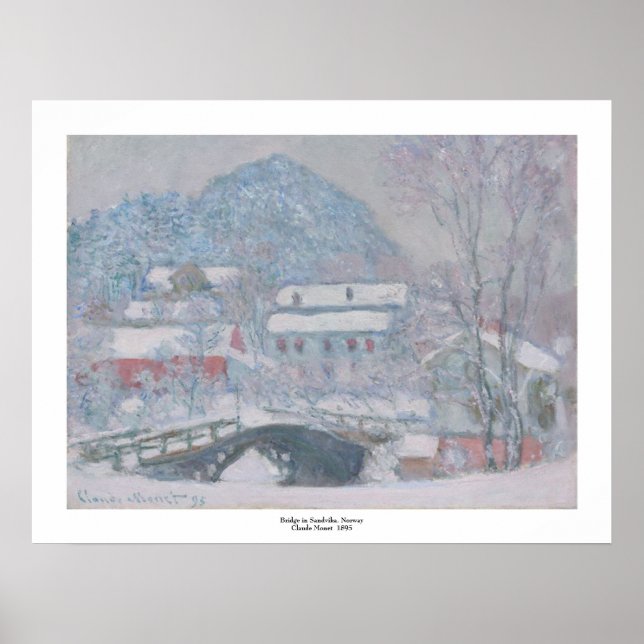 Claude Monet Poster (Front)