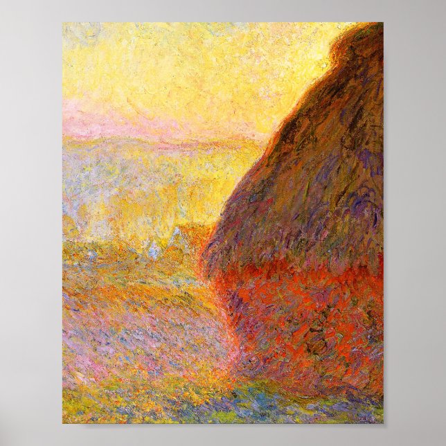 Claude Monet Poster (Front)