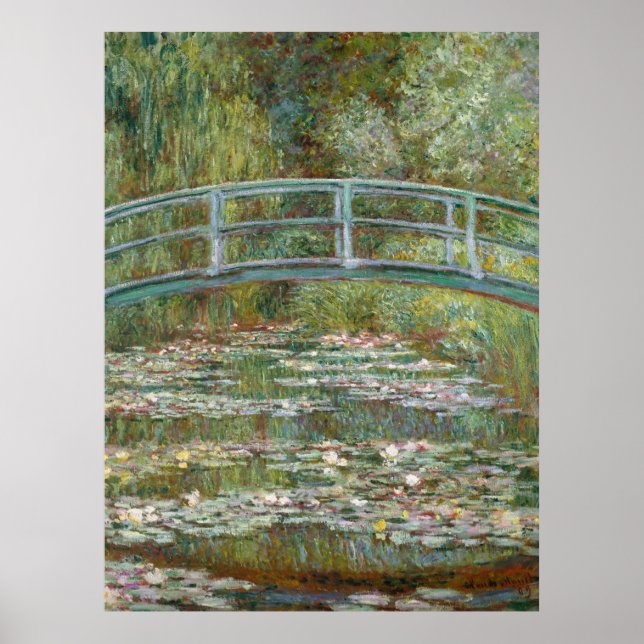 Claude Monet Poster (Front)