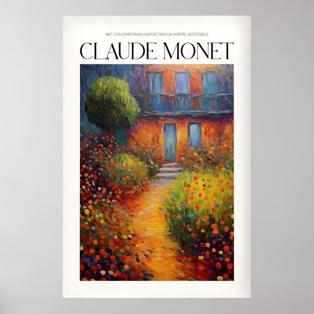 Claude Monet Poster Print (Front)