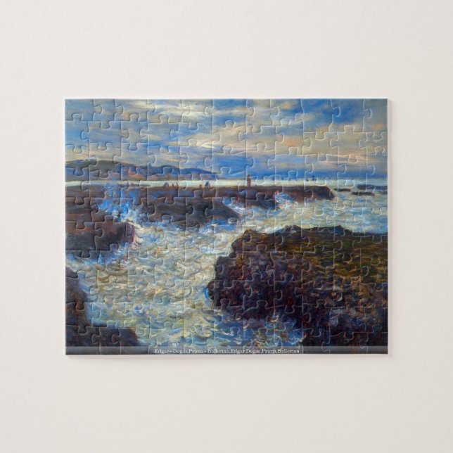 Claude Monet - Pourville puzzle (Horizontal)