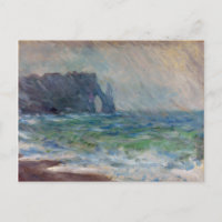 Claude Monet Rainfall Etretat Normandy France