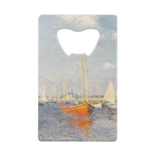 Claude Monet. Red Boats, Argenteuil