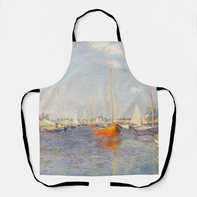 Claude Monet. Red Boats, Argenteuil Apron (Front)