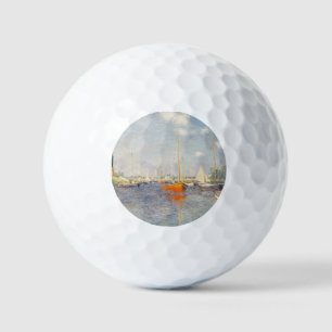 Claude Monet. Red Boats, Argenteuil Golf Balls